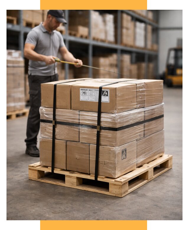 Упаковка и паллетирование грузов от 3630 р. | СетСервис-Кзл