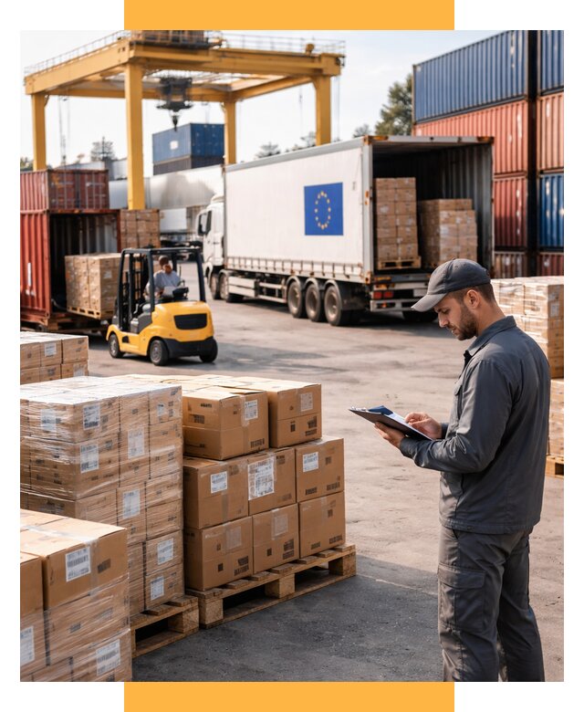 Доставка грузов из Европы от 12445 р., логистика СетСервис-Кзл