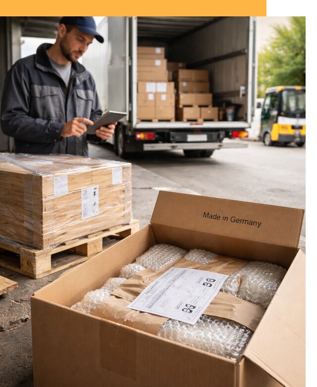 Доставка грузов из Германии от 46670 руб с таможенным оформлением