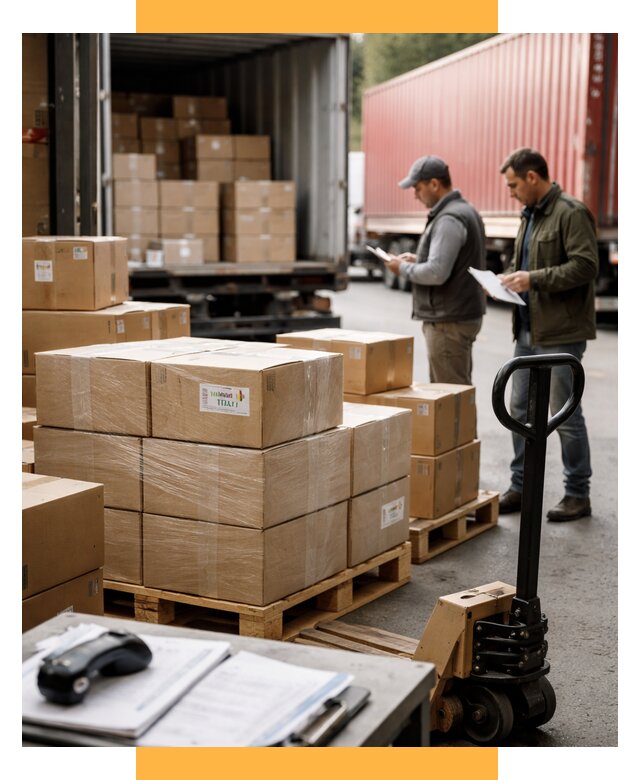 Доставка грузов из Италии в Россию от 18668 р. СетСервис-Кзл