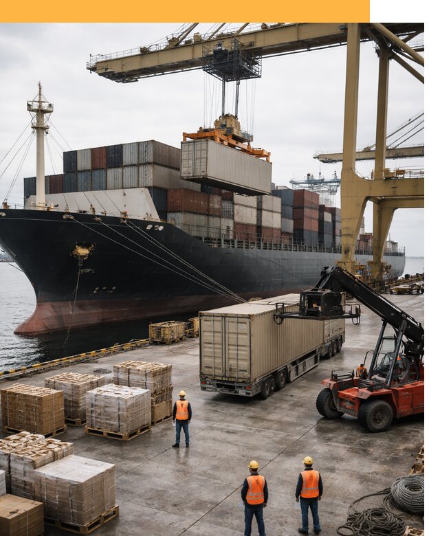 Морские перевозки из Индии: доставка FCL/LCL, таможня от 124452