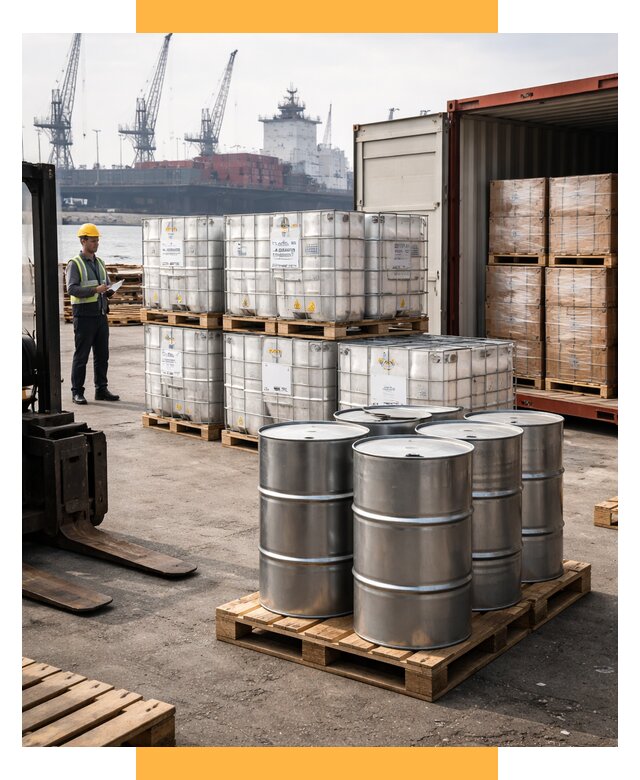 Доставка химического сырья из Индии от 259275 р. | СетСервис-Кзл