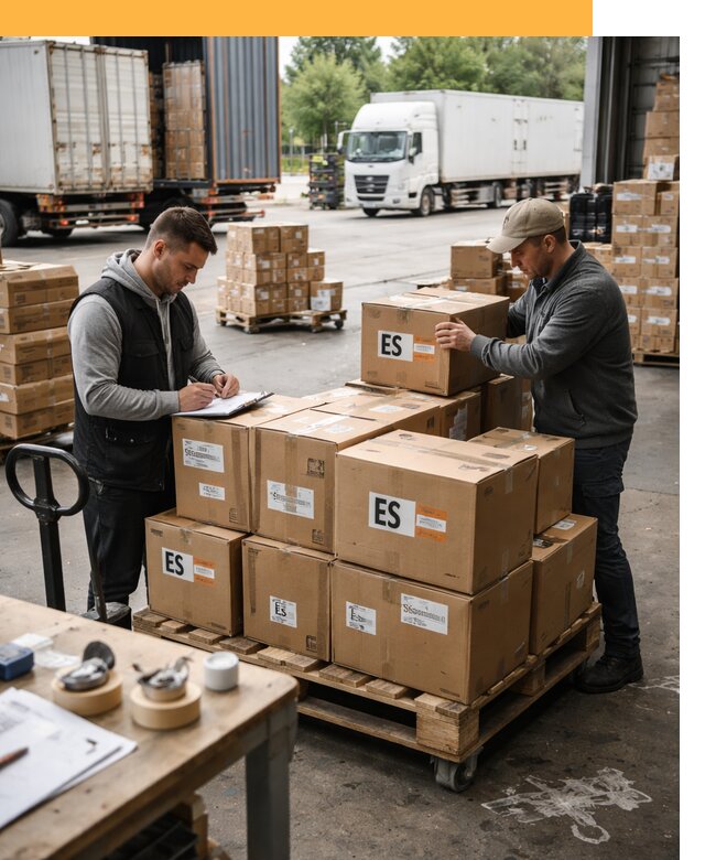 Доставка грузов в Испанию автотранспортом от 36299 руб