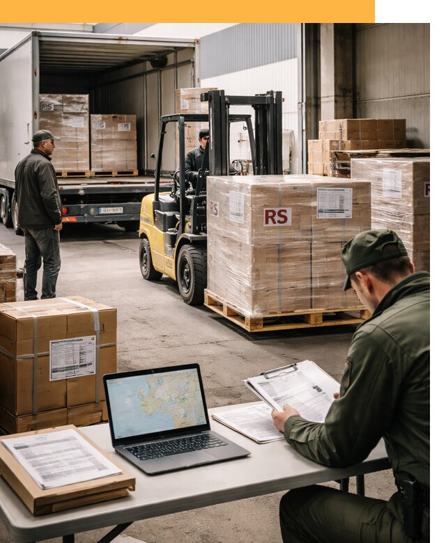 Доставка грузов в Сербию от 46670 руб, международные перевозки