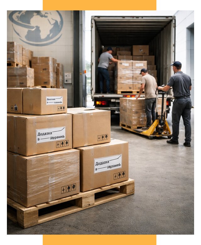 Доставка грузов в Израиль и экспорт от 46670 р. СетСервис-Кзл