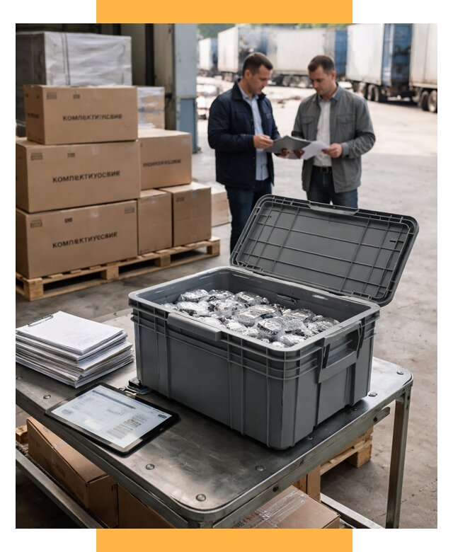 Перевозка комплектующих из Китая от 6741 р. | СетСервис-Кзл