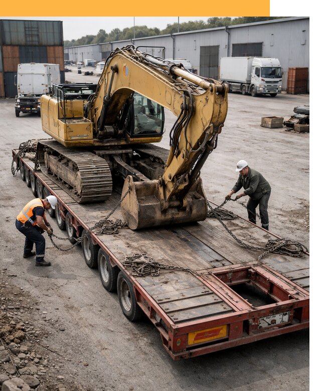 Перевозка спецтехники по России и миру от 46670 руб