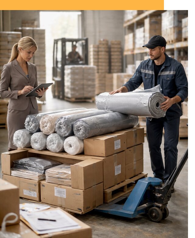 Перевозка текстиля по миру от 15557 руб. с таможней и страхованием