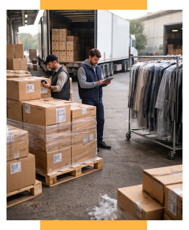 Перевозка и доставка одежды из Китая от 7778 р., СетСервис-Кзл