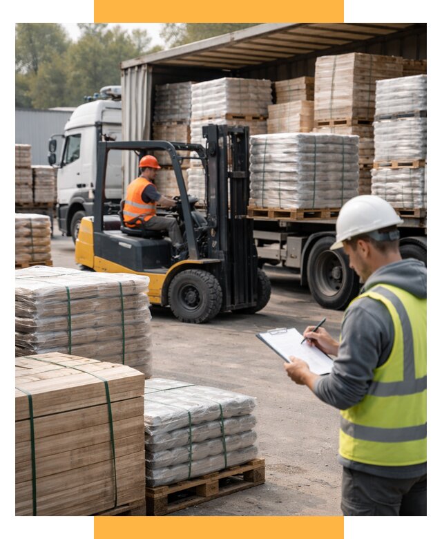 Перевозка строительных материалов от 5704 р. | СетСервис-Кзл