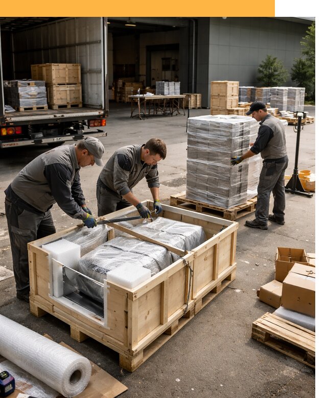 Перевозка выставочных грузов по миру от 25928 руб за м2 с таможней