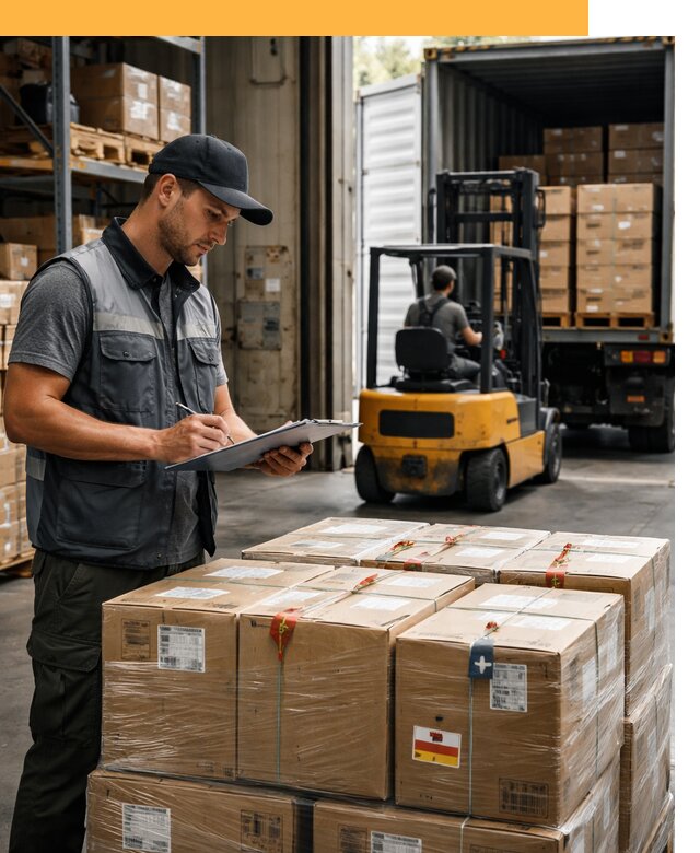 Реэкспорт товаров с таможенным оформлением и доставкой от 12445