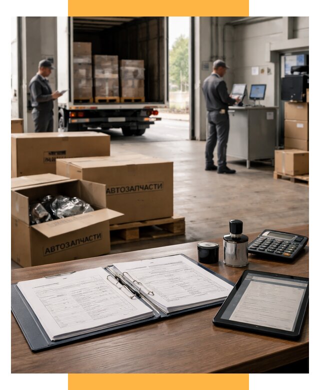 Таможенное оформление автозапчастей под ключ от 8815 р., СетСервис-Кзл