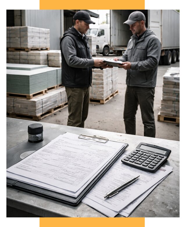 Таможенное оформление стройматериалов от 8815 р. | СетСервис-Кзл
