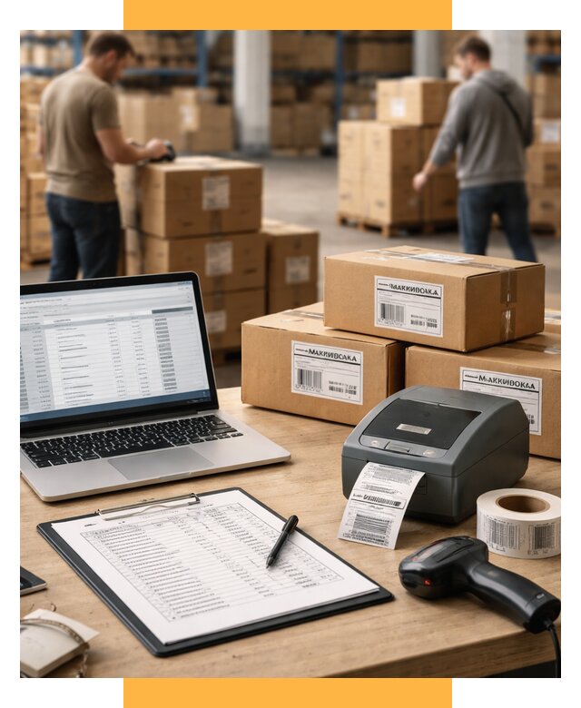 Маркировка импортных товаров от 4667 р. под ключ, СетСервис-Кзл